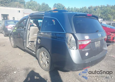 2011 Honda Odyssey Ex-L from USA, damaged, VIN 5FNRL5H6XBB034732